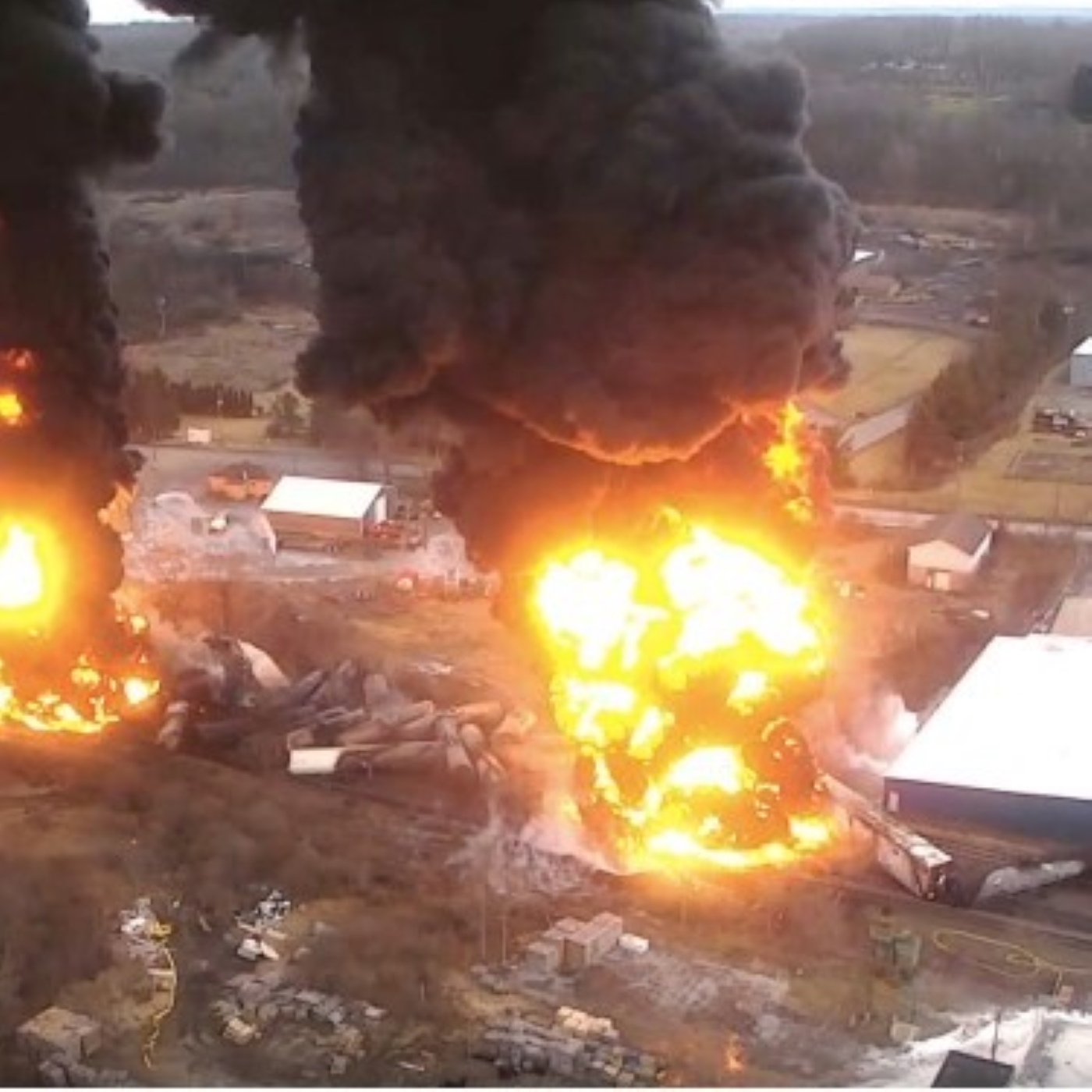 Looking at life in East Palestine, Ohio 3 years after massive train derailment episode artwork